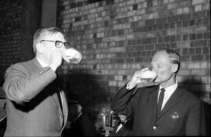 Hausen an der Möhlin: Prost, Baudirektor Funk - Oberbürgermeister Dr. Keidel