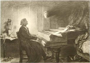 Portrait Franz Liszt (1811-1886)