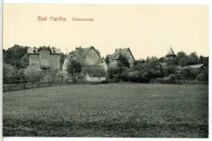 Hartha. Villenviertel