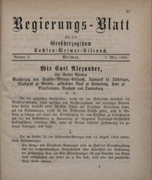 Nr. 3 : 1. März 1866