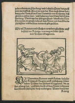 Wie vil Rennen und stechen wurden ghalten ...