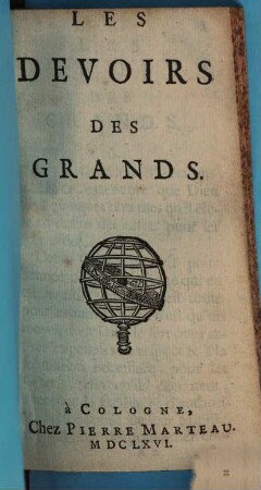 Les Devoirs des Grands