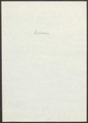Habilitation