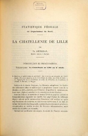 Bulletin de la Commission Historique du Département du Nord. 21. 1898