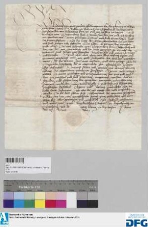 Herzog Ludwig IX. von Bayern-Landshut vermittelt einen vorläufigen Frieden zwischen der Stadt Nürnberg und Hanns v. Degenberg und Lorenz Schürstab.