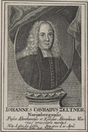 Bildnis des Iohannes Conradvs Zeltner