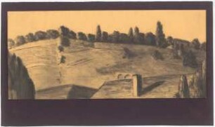 Kriegerdenkmal, Stuttgart: Perspektivische Ansicht »Feld«