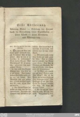 [Vollkommenheit und Unendlichkeit Gottes.]