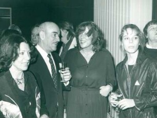 IFF 1981. Maria und Arthur Brauner, Regina Ziegler, Désirée Nosbusch