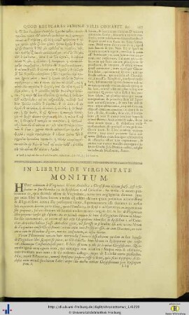 De virginitate.