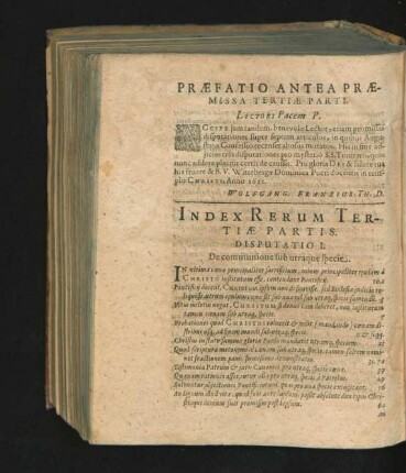 Index Rerum Tertiae Partis