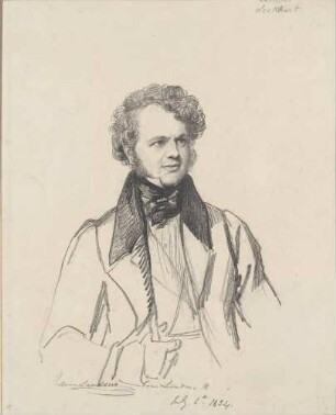 Bildnis Landseer, Edwin Henry (1803-1873), Maler