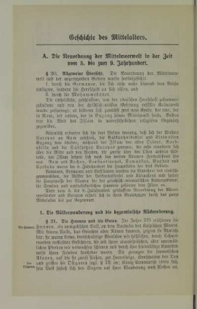 Geschichte des Mittelalters