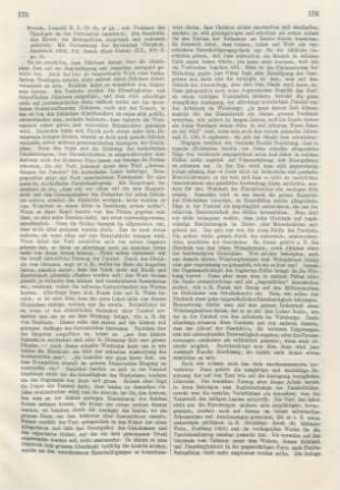 173-175 [Rezension] Fonck, Leopold, Die Parabeln des Herrn im Evangelium