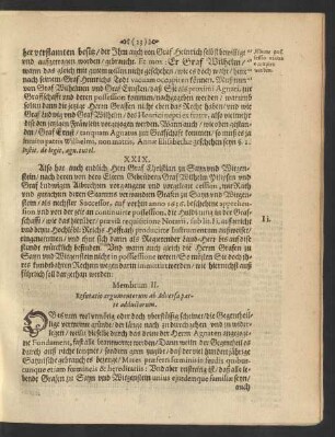 Membrum II. Refutatio argumentorum ab Adversa Parte adductorum.