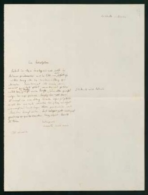 Brief vom 26. Mai 1850