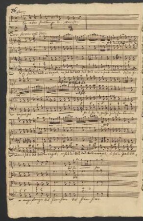27. [Recitativo & Coro] (Ev.): Sie aber hielten an und sprachen