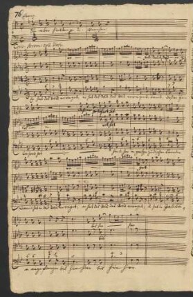 27. [Recitativo & Coro] (Ev.): Sie aber hielten an und sprachen