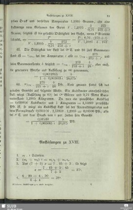 Auflösungen zu XVIII.