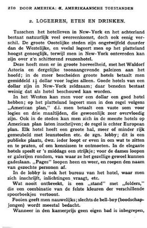 Logeeren, eten en drinken
