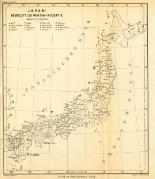 Japan: Übersicht der Montan-Industrie