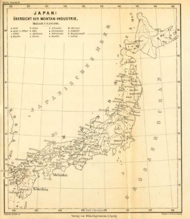 Japan: Übersicht der Montan-Industrie