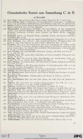 Ostasiatische Kunst aus Sammlung C. in B.