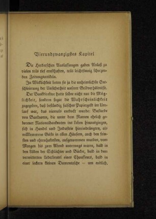 Vierundzwanzigstes Kapitel