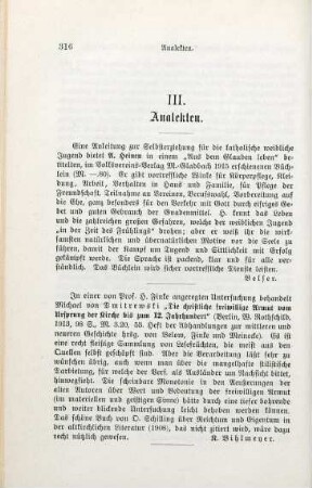 316-320 Analekten