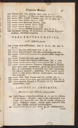 Lapides et concreta