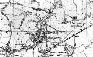 Göda-Spittwitz. Meßtischblatt, Sekt. Bischofswerda, Nr. 4851 (RA Görlitz 30/38)