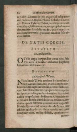 De Natis Coecis.
