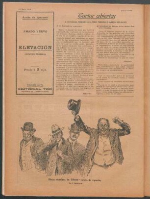 Cartas abiertas : A eminencias, funcionarios, otras personas y algunas nulidades