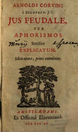 Ius feudale per Aphorismos strictim explicatum