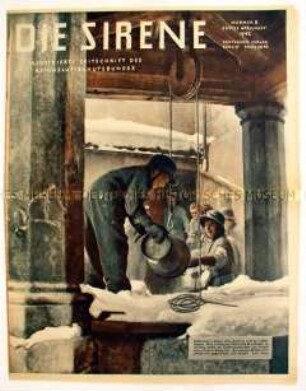 Wochenzeitschrift des Reichsluftschutzbundes "Die Sirene"