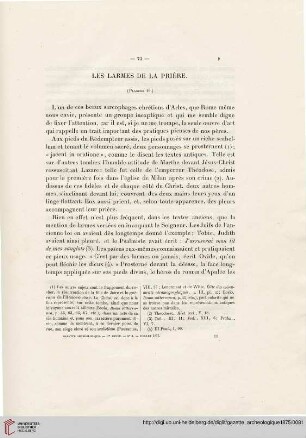 Les Larmes de la prière