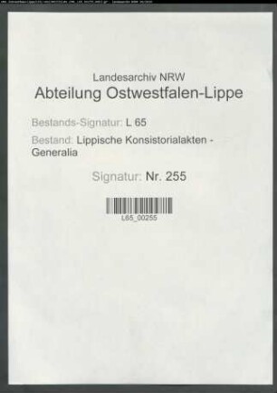 Gründung und Einrichtung eines Lehrerseminars in Detmold: Aufnahme der Freischüler ins Lehrerseminar