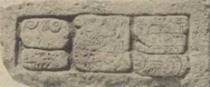 Chichen Itza, Caracol, Hieroglyphic Band, Fragment a