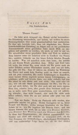 75-127 Unser Amt : ein Sendschreiben
