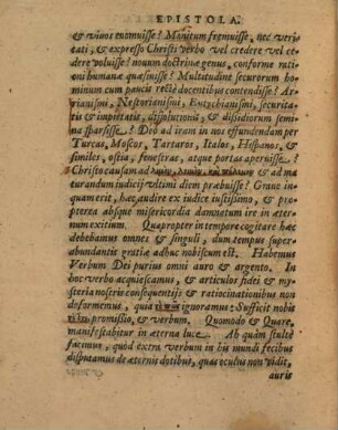 Recitationes aliquot: De consilio scripti libri Concordiae ...