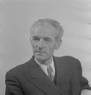 Porträt des Publizisten und Schauspielers Fritz Erpenbeck : Porträt von Fritz Erpenbeck