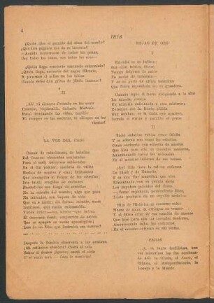 La voz del caos