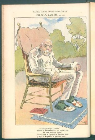 Julio A. Costa : Caricaturas contemporáneas