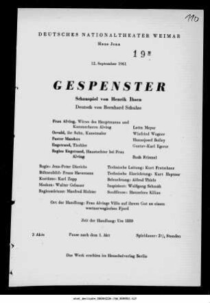 Gespenster