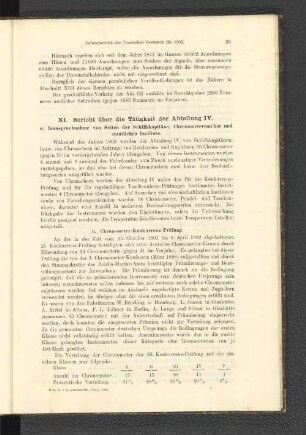 b. Chronometer-Konkurrenz-Prüfung.