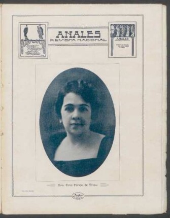 [Fotografía de] Sra. Ema Pareja de Shaw