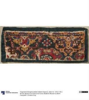 Fragment (Kleingemusterter Holbein-Teppich)