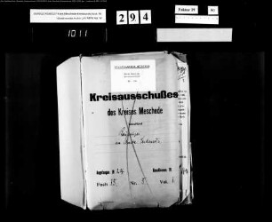 Baupolizei im Amt Serkenrode Bd.1