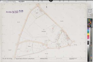 Seppenrade (Lüdinghausen), Umlegung Seppenrade, Urkarte II Flur 23