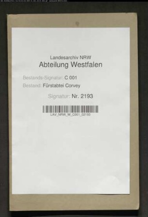 Belehnung der Familie Heistermann mit Ländereien vor Höxter (ehemals Bömmelburg / Segers) und mit dem ehemals von Donopschen Hof in Höxter, Höfen in Lütgeneder und Maygadessen (ehemals von Mederke) und Stahle (ehemals von Hagen)